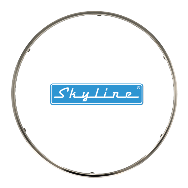 A photo of a single Skyline aftermarket GA077 gasket for a diesel engine emission control system